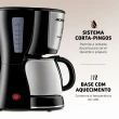 Cafeteira Mondial Dolce Arome 800W Preto/Inox 220V C-37-JI-30X